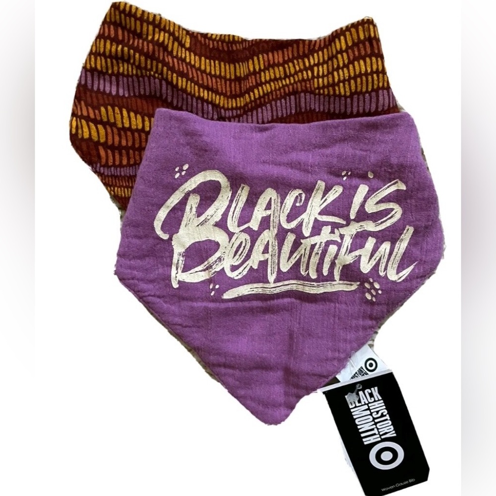 Target Purple Black is beautiful bandana Set